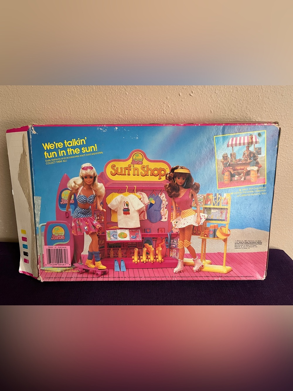 Vintage Barbie California Dream Surf 'n Shop 1987 w/ Original Box - Picture 2 of 4